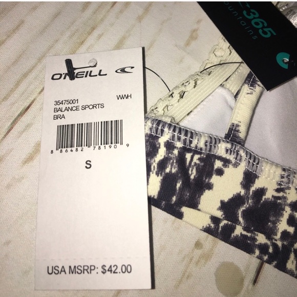 NWT O’Neill 365 sports Bra, SZ small - Picture 6 of 7